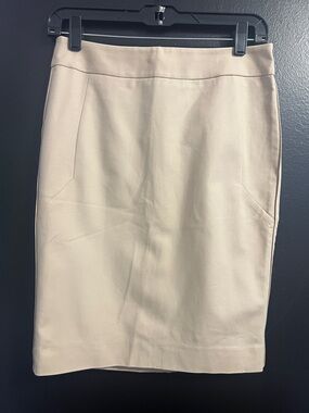 The Limited Classic Tan Pencil Skirt